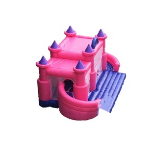 Rosa dei bambini che saltano la casa gonfiabile di rimbalzo del castello, castelli gonfiabili gonfiabili dei buttafuori usati per il campo da giuoco - Product Image 4
