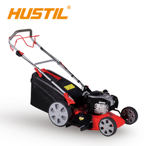 <span class=keywords><strong>Professionnel</strong></span> 18 pouces essence Portable tondeuse à <span class=keywords><strong>gazon</strong></span> main pousser 196cc moteur 1800W puissance sans fil réglable pour bricolage usage industriel - Product Image 6