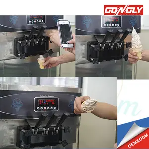 China Automatische Softserve Verwendet Kommerziellen Strudel Carpigiani Preise Eis Maschine