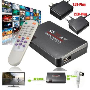 Receptor de Señal de Video <span class=keywords><strong>RCA</strong></span> de TV Coaxial a RF, Modulador de TV Analógico con <span class=keywords><strong>Antena</strong></span> Tipo F y Control Remoto, Convertidor de Audio de Plástico - Product Image 2