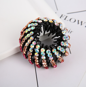 Mode queue de cheval boucle cristal <span class=keywords><strong>strass</strong></span> épingle à <span class=keywords><strong>cheveux</strong></span> - Product Image 1