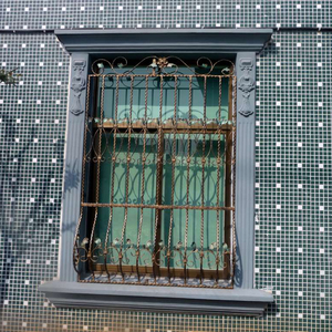 NGHỆ THUẬT Gang Cửa Sổ Nướng Thiết Kế Chất Lượng Cao Tùy Chỉnh Fancy An Ninh Đơn Giản Giá Rẻ - Product Image 6