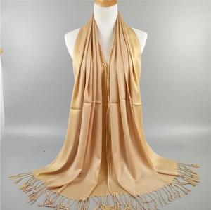 Zp bông và bạc dây hijab Viscose hồi giáo mặc trực tuyến bán buôn - Product Image 4