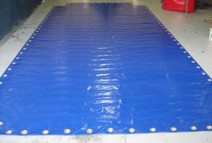 Bâche EN PVC Ignifuge Conteneur Ouvert Bâche - Product Image 3