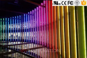 RGBストリップライトアウトライン建物装飾ファサードLEDリニア