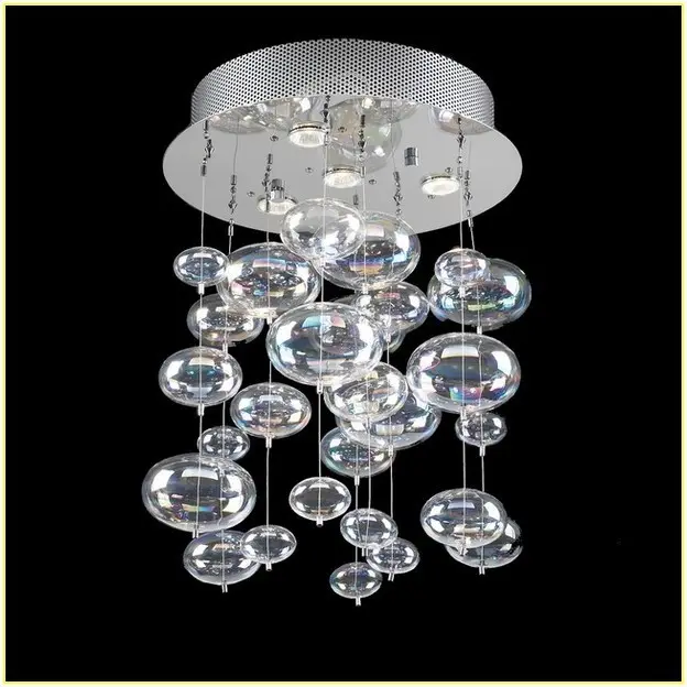 CT00076 murano glass bubble pendant lamp chandelier