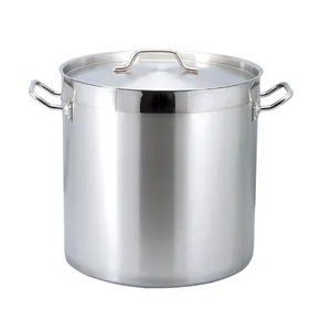 Best quality tall body crab pot belly stock pot belly cookware pasta cooking pot for induction cooker