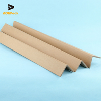 Protège-coin en papier kraft recyclable pour emballage de panneaux solaires