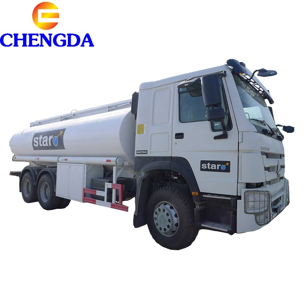Sinotruck howo 20m3 25m3 топливный бак грузовик, нефтяной танкер грузоподъемность
