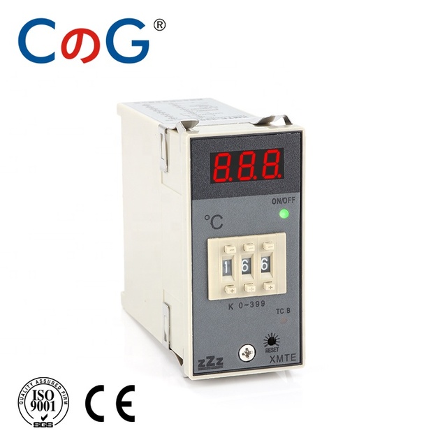 CG 0-399 Degree XMTE-2301 E5EN Controller Input K J E PT100 Type Output Relay 48*96MM Thermostat Digital Temperature Controller