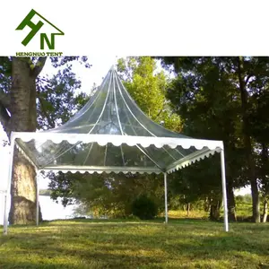 Wasserdichtes Pavillon gewächshaus aus Aluminium für die Zeremonie, transparentes Pagoden zelt