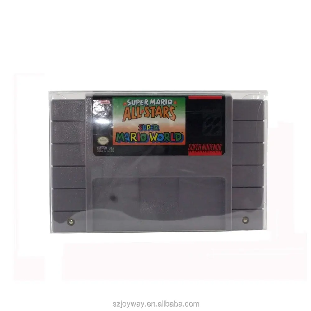 Süper Nintendo SNES oyun sepeti koruma kılıfı