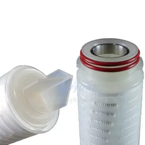 Soe 226/Fin Micro Pori N66 Dilipat Candle Filter 0.2 Micron Nilon Membrane Filter untuk Air Mineral Pengobatan
