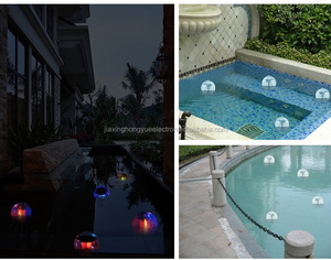 Plastic <strong>Solar</strong> Floating Lamp LED <strong>Solar</strong> <strong>Power</strong> Swimming Pool Color Changing <strong>Ball</strong> Floating Light - Product Image 3