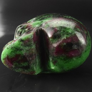 Commercio all'ingrosso di Cristallo Di Quarzo di <span class=keywords><strong>Roccia</strong></span> Naturale Epidoto Intaglio Del Cranio - Product Image 6