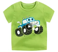 100% Katoenen T-shirt Baby Tops Kleding Cartoon Afdrukken T-shirts Voor Baby Kleine Baby Katoen Tee Shirts