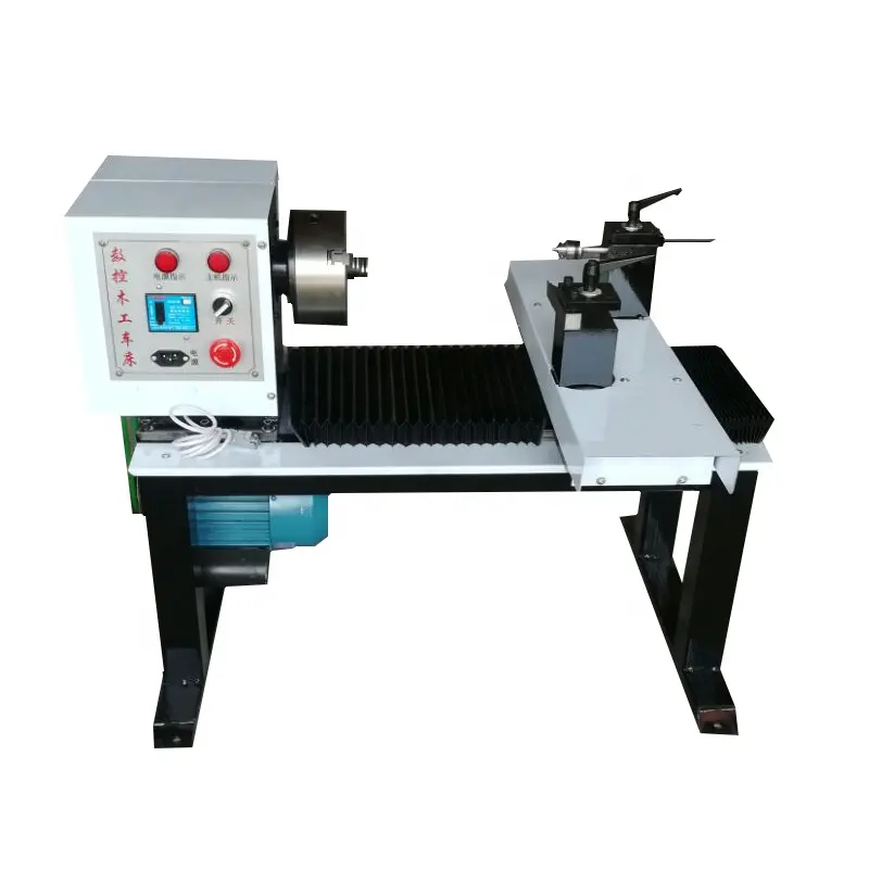 China mini cnc wood lathe machine