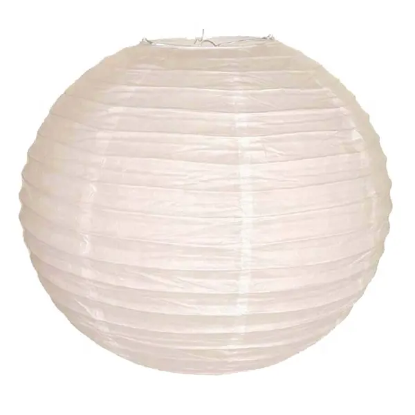 Sunbeauty Handmade Hanging Decoration Party White Lamp Favors Paper Lanterns for Weddings