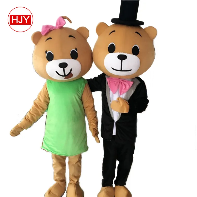 wedding parties Custom-made couples bear movie cartoon costume