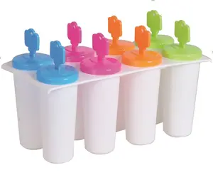 Guangdong Haixing wholesale Best Seller Reusable Frozen Ice Pop Maker Mold Plastic Ice Popsicle Mould