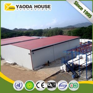 Proveedores de China Fácil Construir Prefabricada Cobertizo Granja Lechera De Acero Estructural - Product Image 1