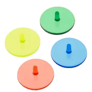 Transparante Ronde Plastic Roze Golfbal Marker