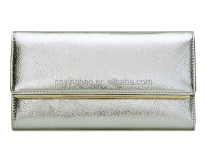 Sacchetti di frizione argento sera sacchetti di frizione di fabbrica su misura - Product Image 1