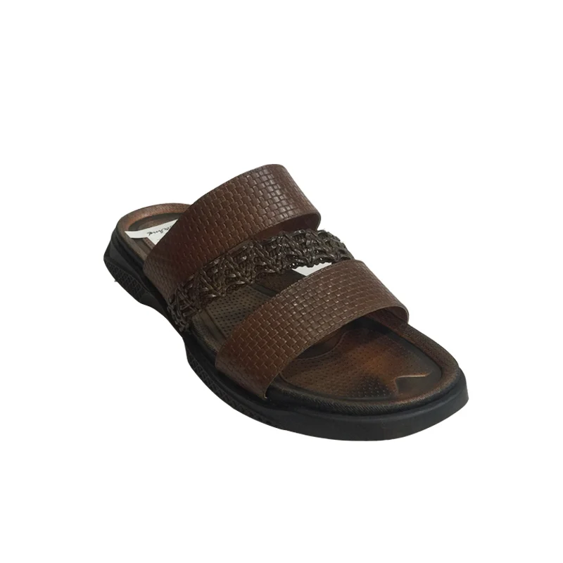 Slippers For Men New Custom Summer For Men Shoes Eva Leather Flip Slip-Resistant Men Casual Sandals Slippers Cork Sandal