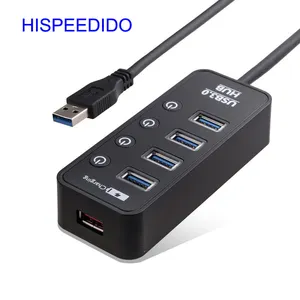 Bán Buôn Thay Thế Cho Sabrent 4 Cổng USB 3.0 Hub Với Công Tắc Nguồn Riêng Và Đèn LED