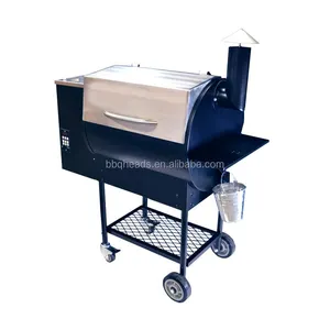 Deluxe Edelstahl-Grill-Pellet behälter mit PID-Regler