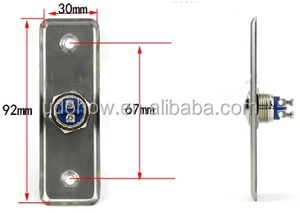 High Sale <strong>Access</strong> <strong>Control</strong> Switch Smart <strong>Push</strong> <strong>Button</strong> Exit <strong>Button</strong> Switch with LED - Product Image 4