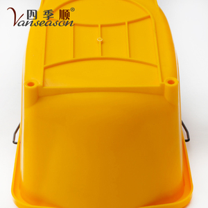 Plástico durable carro escurridor cubo con ruedas - Product Image 4