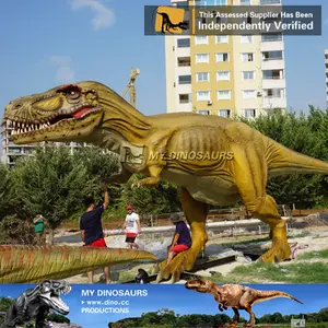 V恐龙公园游戏真大小的机器人恐龙