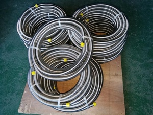 DN32 SUS316L 38 متر المموج الفولاذ المقاوم للصدأ لفائف أنبوب ملحومة/4 ذكر مبادل حراري - Product Image 5