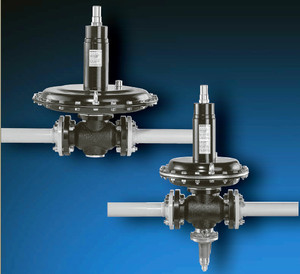 DUNGS-regulador de presión medio, tipo FRM, válvula de cierre de seguridad montada en lata (SAV) - Product Image 1
