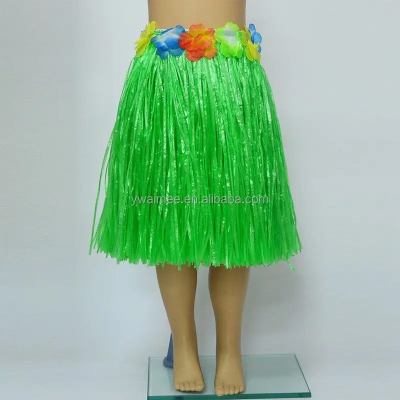 Yiwu Factory直接販売40センチメートルハワイフラダンススカート、カスタマイズされたドレスHawaii(AM-HWD04)