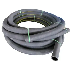 Rubber hose for suction and discharge of water, non corrosive fluids and natural liquid fertilizers