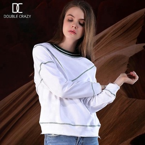 De diseño de moda dama chino Normal modelo de cuello diseños blusa - Product Image 2