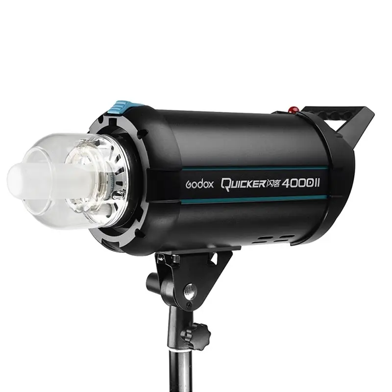 Profesyonel Godox hızlı 400DII 400W stüdyo flaş ışığı Strobe lambası hızlı D serisi stüdyo flaş ışığı