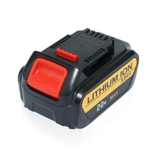 Cordless Drill 20V Lithium Ion Replacement Rechargeable 18650 Power Tool Battery for DCB180 DCB181 DCB182 Dewalt Battery