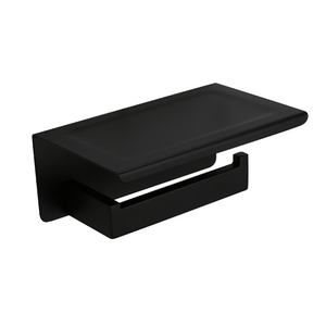 Accessoires de Salle De Bain <span class=keywords><strong>Murale</strong></span> Noir <span class=keywords><strong>Porte</strong></span>-<span class=keywords><strong>Papier</strong></span> Hygiénique En Acier Inoxydable - Product Image 1