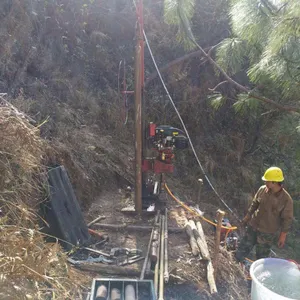 Plataforma de perforación de la mejor calidad, 5-50 metros, núcleo portátil, muestra, perforación de pozos, plataforma de perforación de ingeniería geológica