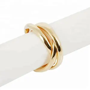 Amazon Best Seller 2018 Rose Gold Wedding Napkin Ring