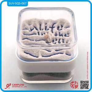 Acrílico arena pisapapeles recuerdo Grecia - Product Image 2