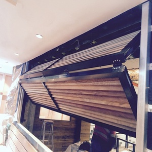 Fenêtre verticale à double battant en verre pour restaurant avec isolation thermique, norme européenne, garantie 10 ans - Product Image 4