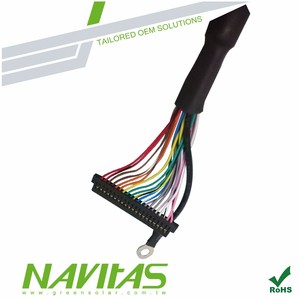 Hirose ชุดสายเคเบิลสำหรับการแสดงผล LCD 20pin FIS-20S 40pin JAE สำหรับ DF13-40DS-1.25C - Product Image 6