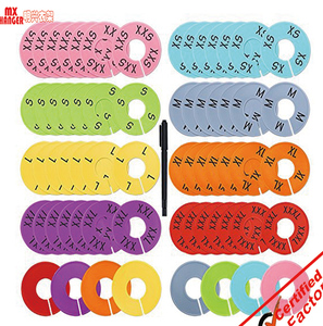 XS S M l XL armario estante divisores para perchas en ventas al por menor tienda - Product Image 6