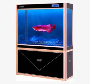 SOBO 3Colour Changing Led Light flower horn fish arowana fish aquarium tank fish