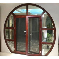Taille de conception incurvée moderne personnalisée 2.0mm d'épaisseur porte de maison double modèle de porte à battant en aluminium