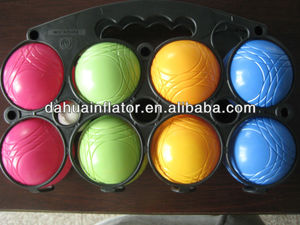Jeu <span class=keywords><strong>de</strong></span> <span class=keywords><strong>boules</strong></span> <span class=keywords><strong>de</strong></span> boccia en plastique personnalisé Jeux <span class=keywords><strong>de</strong></span> sport <span class=keywords><strong>de</strong></span> plein air Boule <span class=keywords><strong>de</strong></span> pétanque - Product Image 3